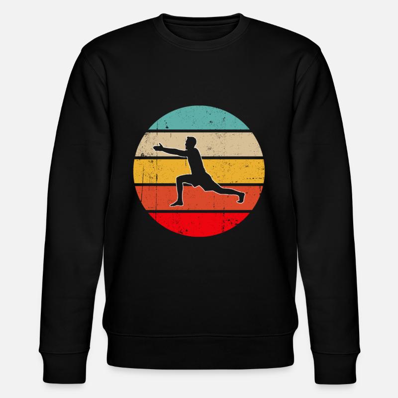 Yoga Rétro - Sweat bio CHANGER Stanley/Stella Unisexe - noir