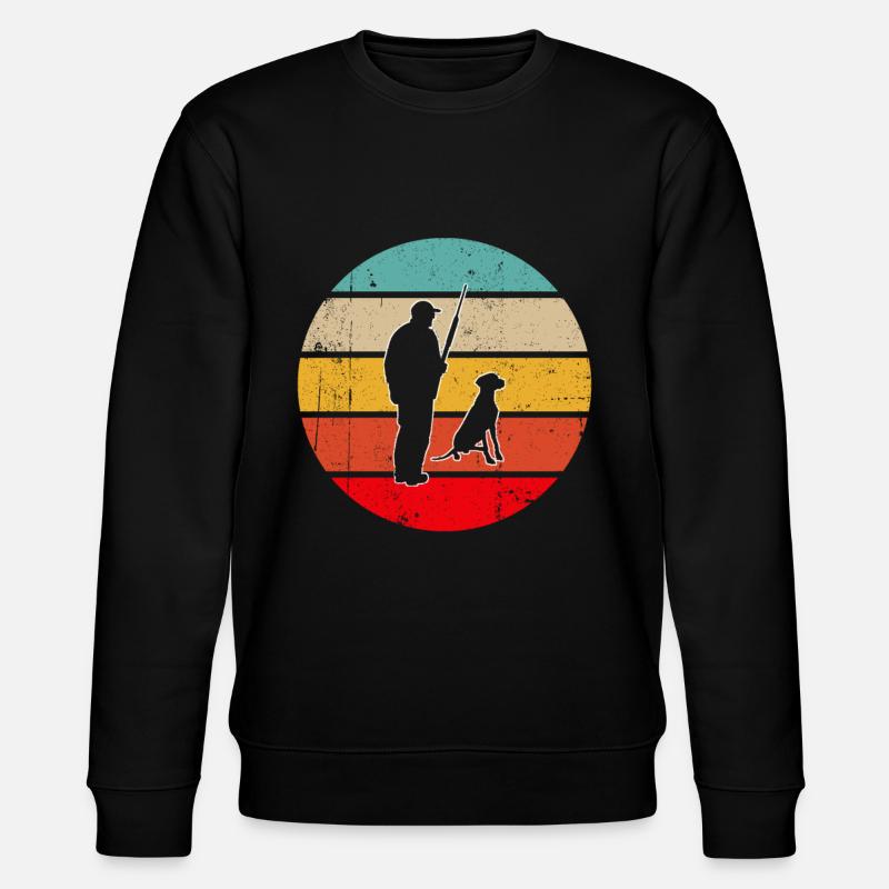 Hunter Rétro - Sweat bio CHANGER Stanley/Stella Unisexe - noir