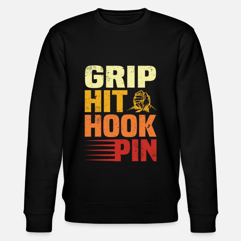 Bras de fer - Sweat bio CHANGER Stanley/Stella Unisexe - noir