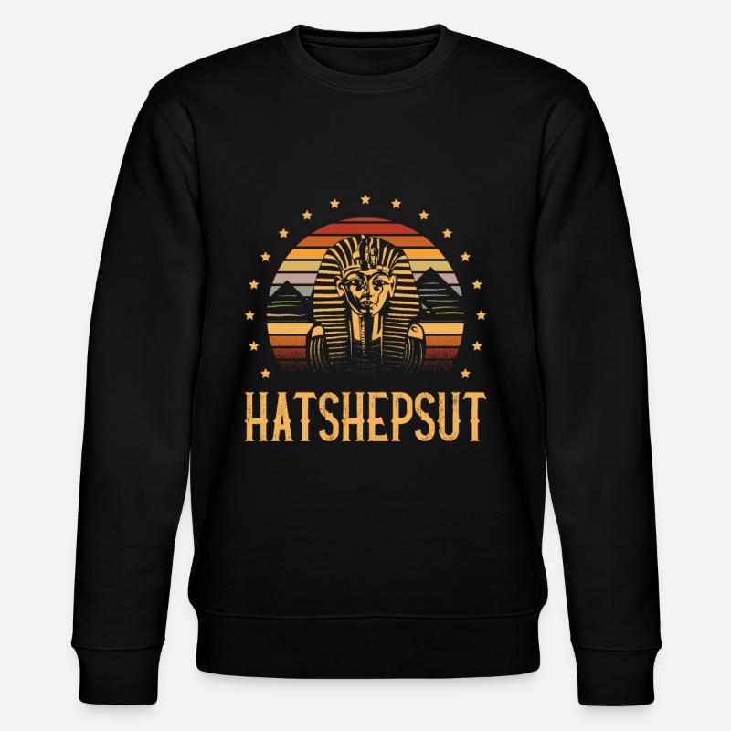 Hatshepsut Egyptian mythology Egyptian - Stanley/Stella CHANGER Unisex Organic Sweatshirt - black