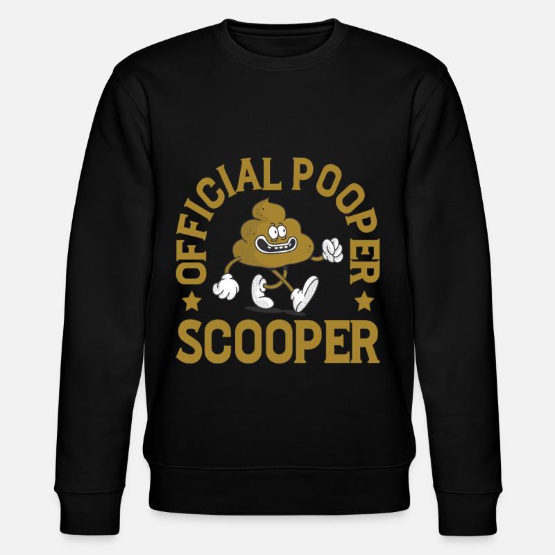 Pooper Scooper officiel 18 - Sweat bio CHANGER Stanley/Stella Unisexe - noir