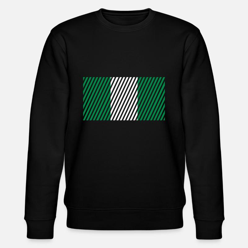 Drapeau du Nigeria - Sweat bio CHANGER Stanley/Stella Unisexe - noir