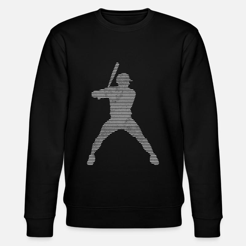 Baseball - Stanley/Stella Unisex Bio-Sweatshirt CHANGER  - Schwarz
