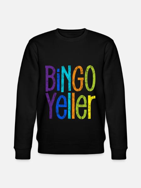 Bingo Yeller 3 - Stanley/Stella Unisex Bio-Sweatshirt CHANGER  - Schwarz