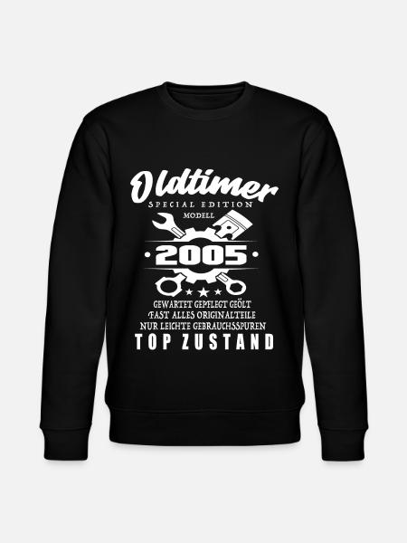 Oldtimer Special Edition Modell 2005 - Stanley/Stella Unisex Bio-Sweatshirt CHANGER  - Schwarz
