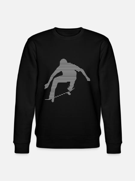 skateboard - Sweat bio CHANGER Stanley/Stella Unisexe - noir