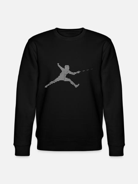 Fechten - Stanley/Stella Unisex Bio-Sweatshirt CHANGER - Schwarz