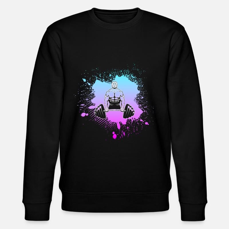Culturisme - Sweat bio CHANGER Stanley/Stella Unisexe - noir
