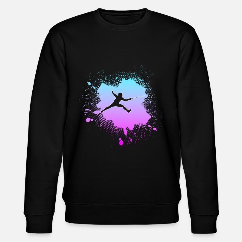 Escrime - Sweat bio CHANGER Stanley/Stella Unisexe - noir