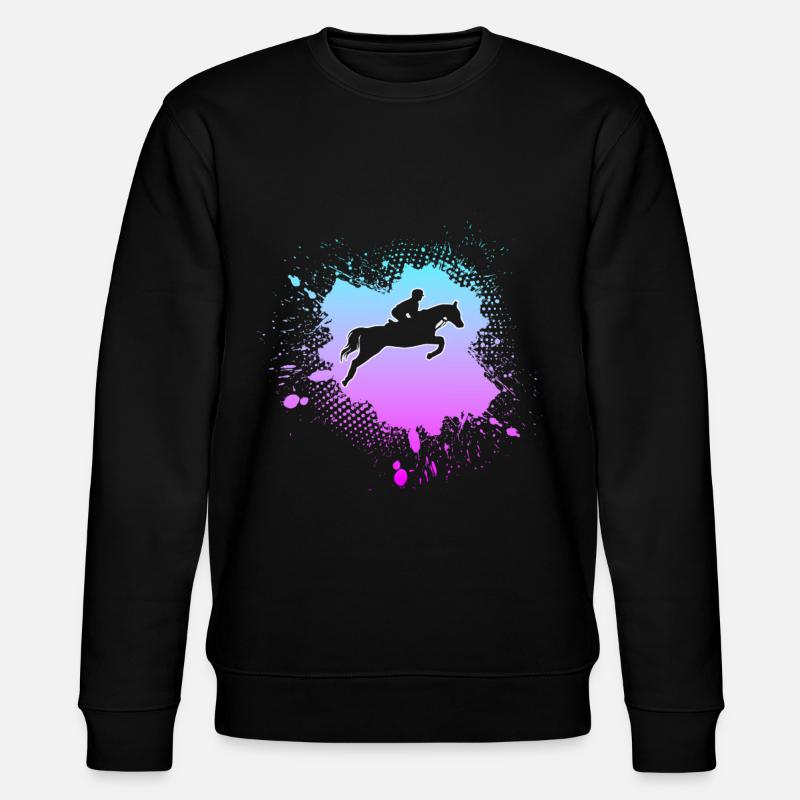 Équitation - Sweat bio CHANGER Stanley/Stella Unisexe - noir
