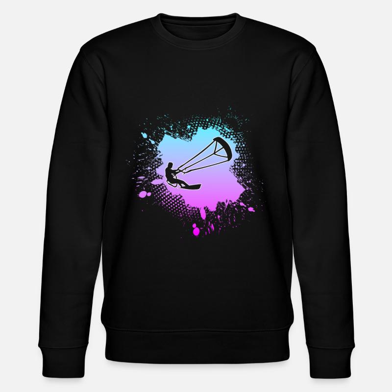 kite surf - Sweat bio CHANGER Stanley/Stella Unisexe - noir