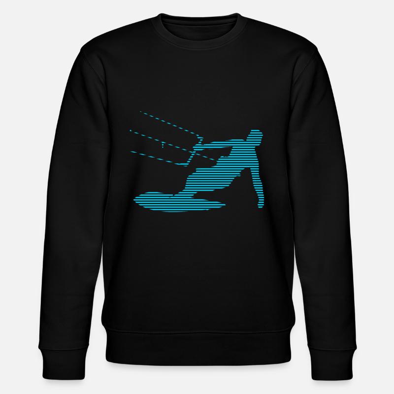 Kite Surf - Sweat bio CHANGER Stanley/Stella Unisexe - noir