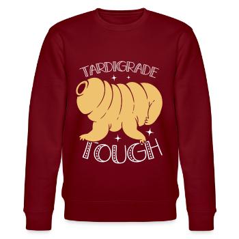 Tardigrades Mousse Robuste Porcelet Science Tardigrades - Sweat bio CHANGER Stanley/Stella Unisexe - bordeaux - Devant - Nik (191cm) & Marisol (170cm)