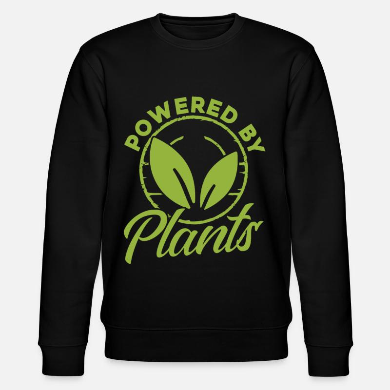 Powered By Plants - Stanley/Stella Unisex Bio-Sweatshirt CHANGER - Schwarz