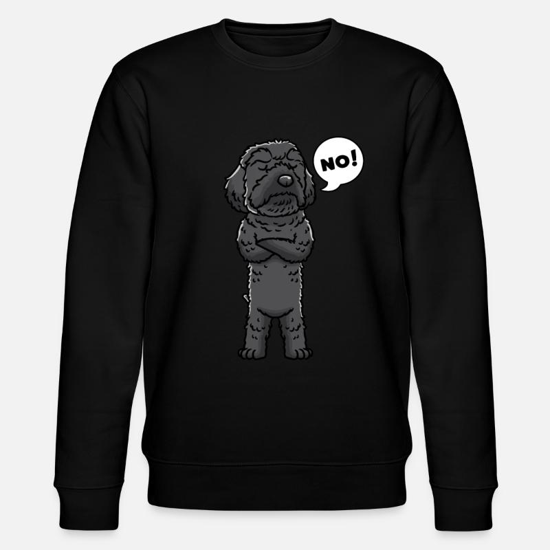 Schnoodle Chien - Sweat bio CHANGER Stanley/Stella Unisexe - noir