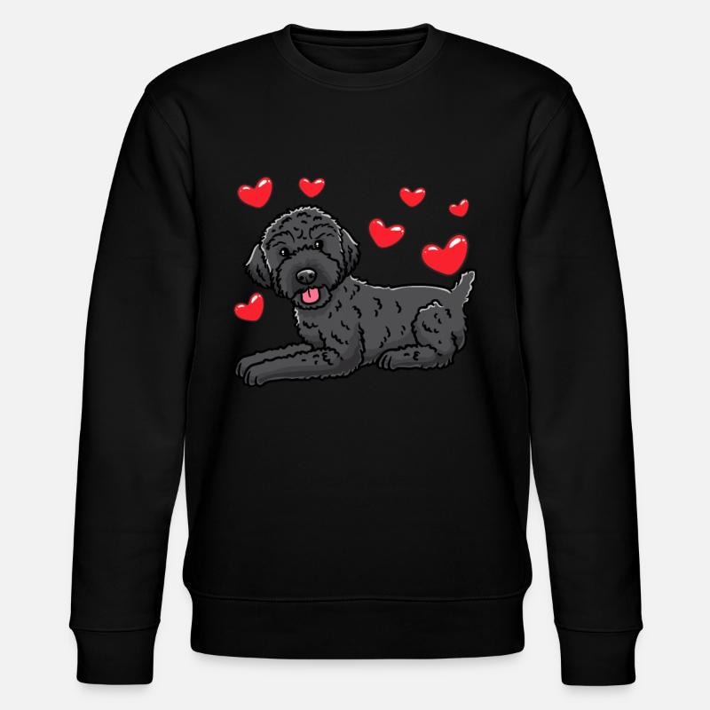 Schnoodle Chien - Sweat bio CHANGER Stanley/Stella Unisexe - noir