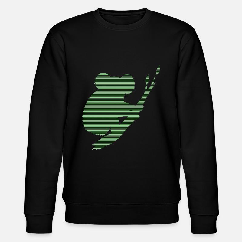 Koala - Stanley/Stella CHANGER Unisex Organic Sweatshirt - black