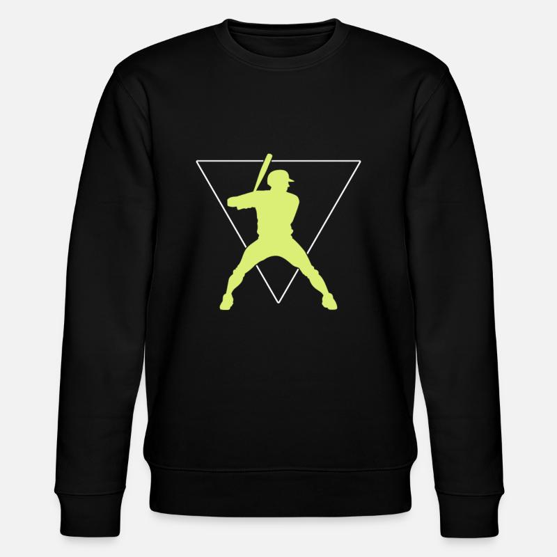 Baseball Logo - Sweat bio CHANGER Stanley/Stella Unisexe - noir