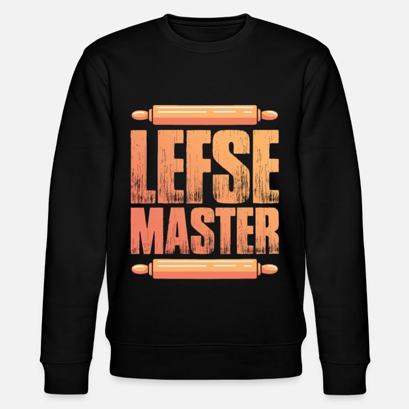 Lefse Master 12 - Stanley/Stella Unisex Bio-Sweatshirt CHANGER  - Schwarz