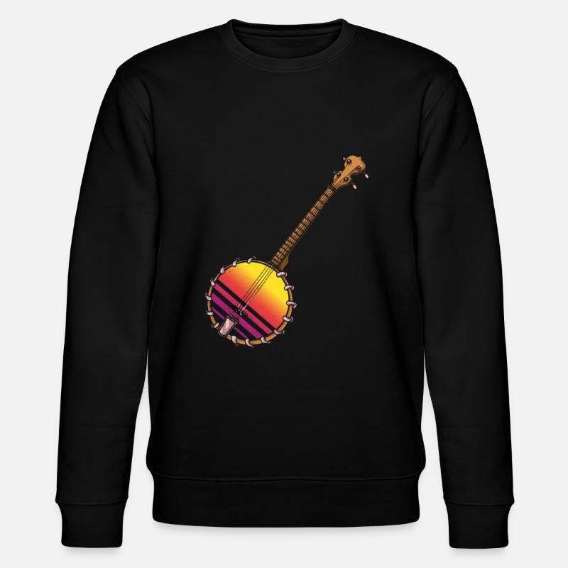 Banjo - Stanley/Stella Unisex Bio-Sweatshirt CHANGER - Schwarz