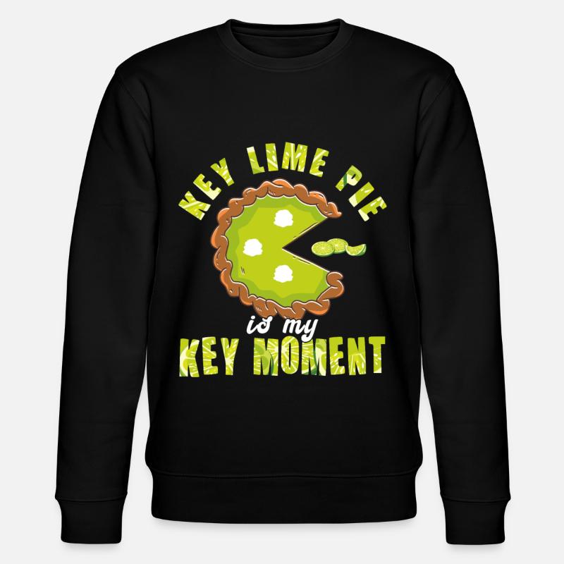 Funny Lemon Cake Design - Stanley/Stella CHANGER Unisex Organic Sweatshirt - black