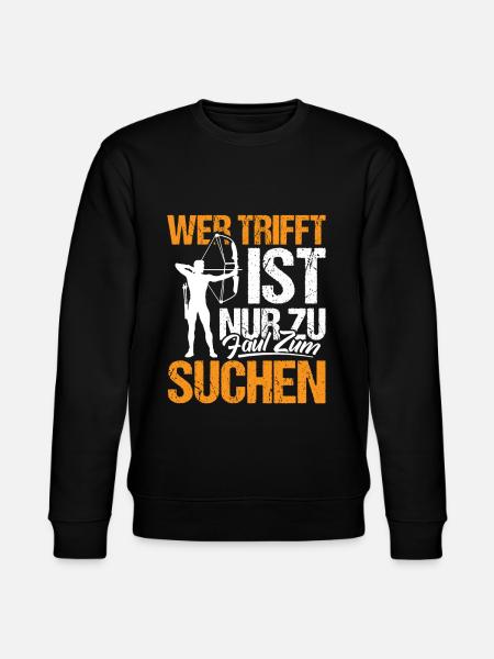 Bogenschießen - Stanley/Stella Unisex Bio-Sweatshirt CHANGER - Schwarz