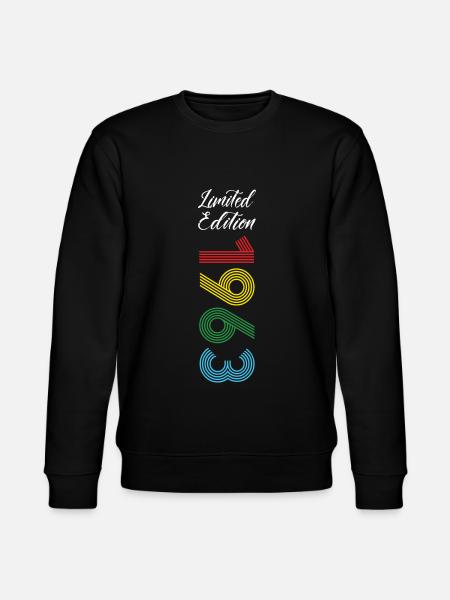 Édition limitée 1963 - Sweat bio CHANGER Stanley/Stella Unisexe - noir