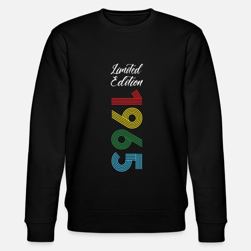 Limited Edition 1965 - Stanley/Stella Unisex Bio-Sweatshirt CHANGER  - Schwarz