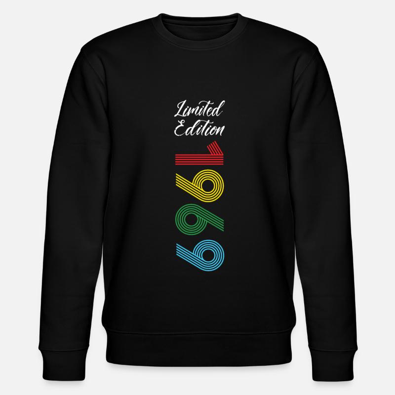 Limited Edition 1969 - Stanley/Stella CHANGER Unisex Organic Sweatshirt - black