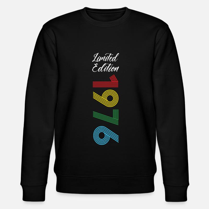 Édition limitée 1976 - Sweat bio CHANGER Stanley/Stella Unisexe - noir