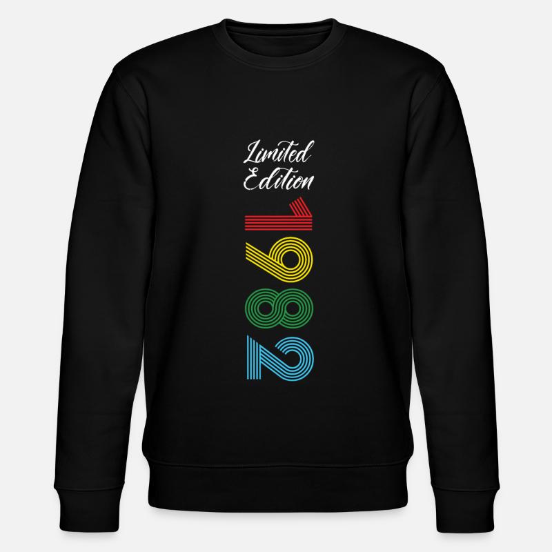 Édition limitée 1982 - Sweat bio CHANGER Stanley/Stella Unisexe - noir