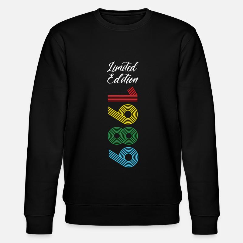 Édition limitée 1989 - Sweat bio CHANGER Stanley/Stella Unisexe - noir