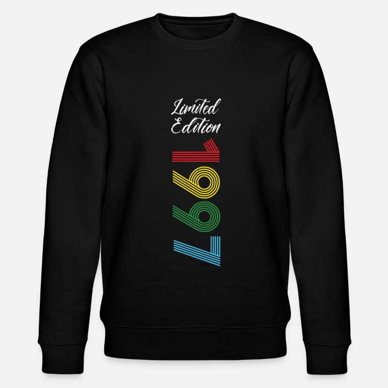 Limited Edition 1997 - Stanley/Stella CHANGER Unisex Organic Sweatshirt - black