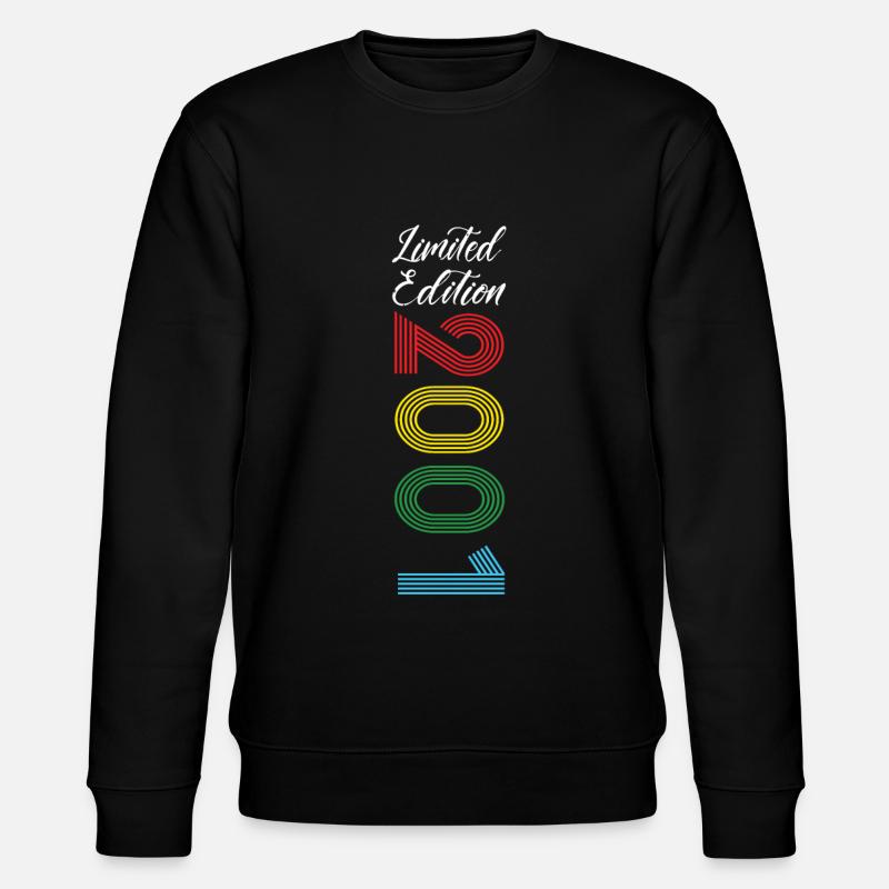Édition limitée 2001 - Sweat bio CHANGER Stanley/Stella Unisexe - noir