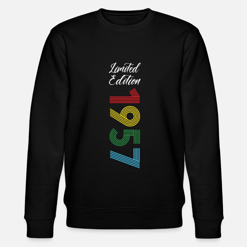 Édition limitée 1957 - Sweat bio CHANGER Stanley/Stella Unisexe - noir