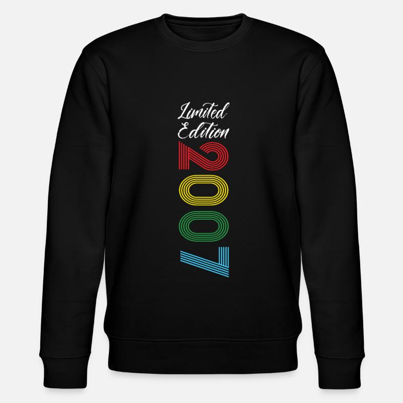Édition limitée 2007 - Sweat bio CHANGER Stanley/Stella Unisexe - noir