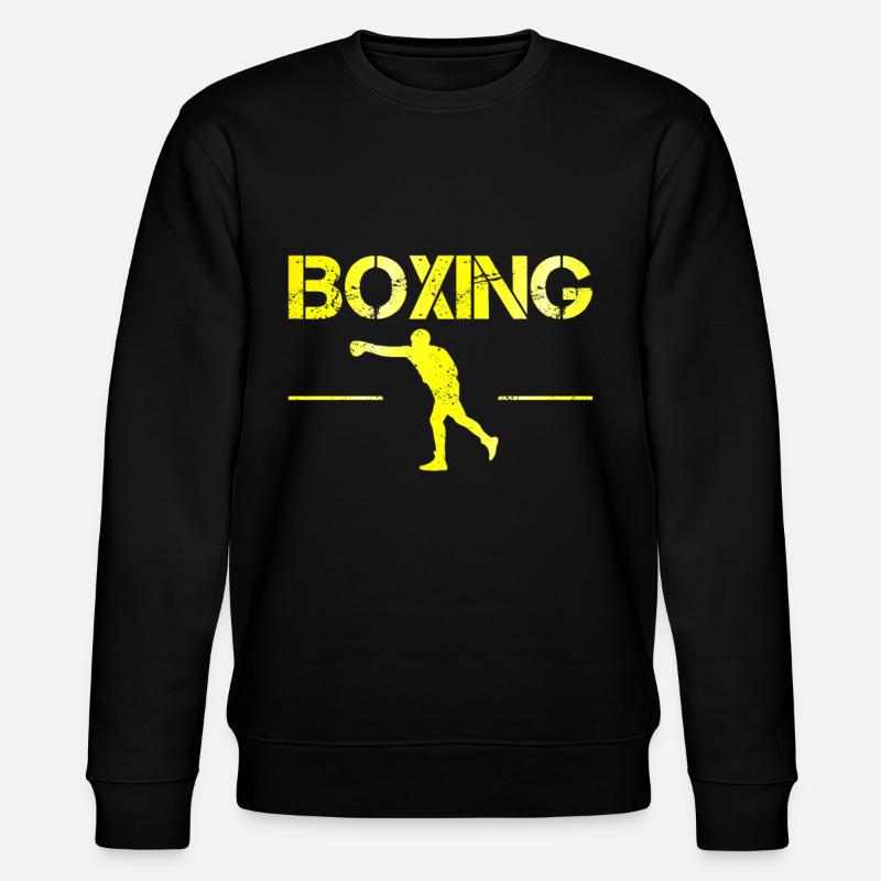 Boxe - Sweat bio CHANGER Stanley/Stella Unisexe - noir