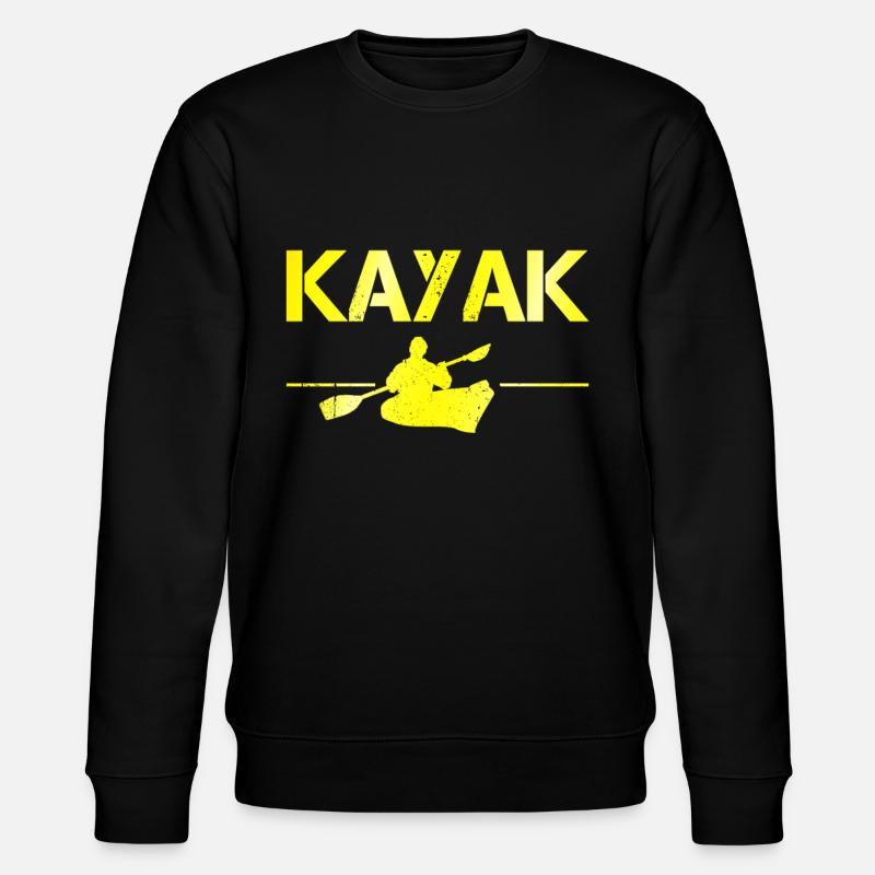Kayak - Stanley/Stella Unisex Bio-Sweatshirt CHANGER  - Schwarz