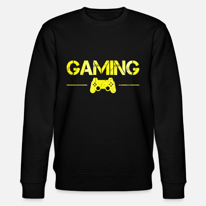 gaming - Stanley/Stella Unisex Bio-Sweatshirt CHANGER  - Schwarz