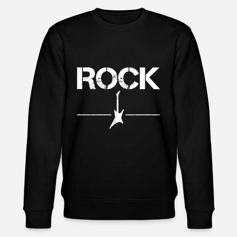 rock - Stanley/Stella Unisex Bio-Sweatshirt CHANGER  - Schwarz