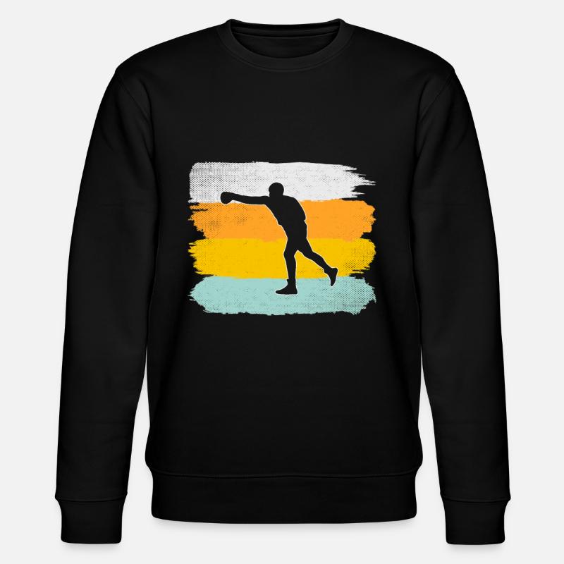 Boxen Retro - Stanley/Stella Unisex Bio-Sweatshirt CHANGER  - Schwarz
