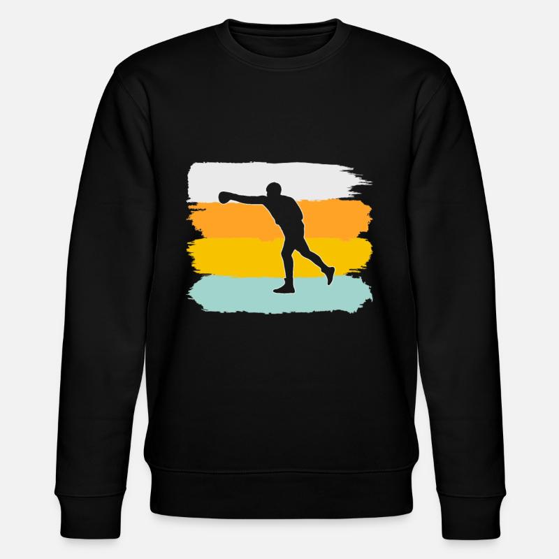 Boxing Retro - Stanley/Stella CHANGER Unisex Organic Sweatshirt - black