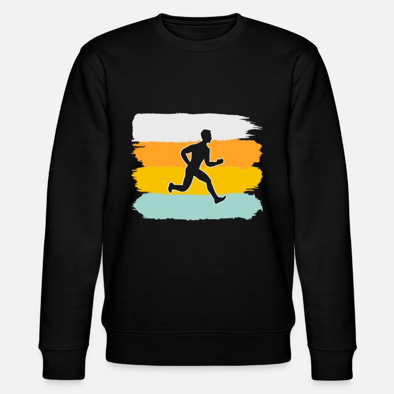 Jogging Retro - Stanley/Stella CHANGER Unisex Organic Sweatshirt - black