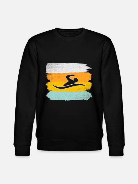 Natation Rétro - Sweat bio CHANGER Stanley/Stella Unisexe - noir
