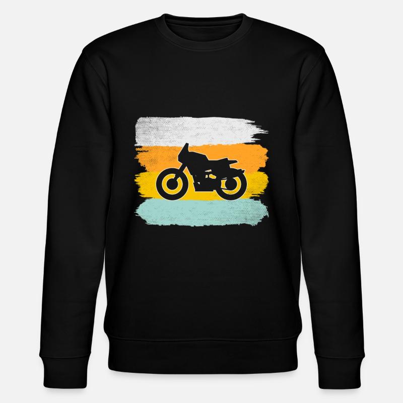 Moto Rétro - Sweat bio CHANGER Stanley/Stella Unisexe - noir