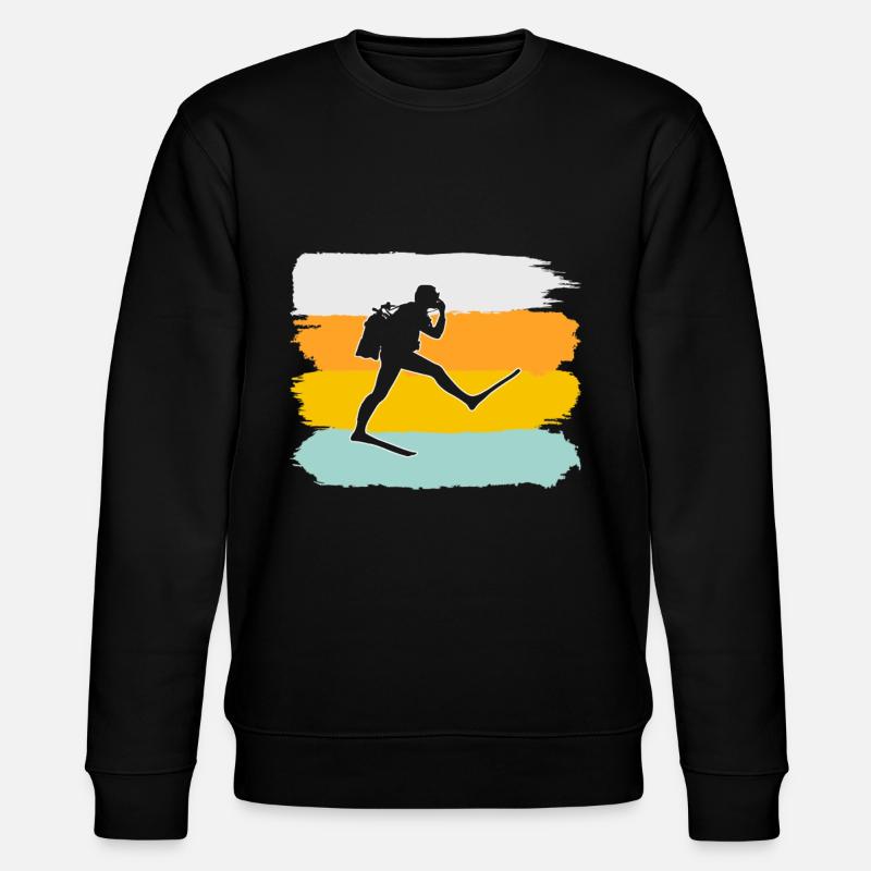 Plongée Rétro - Sweat bio CHANGER Stanley/Stella Unisexe - noir