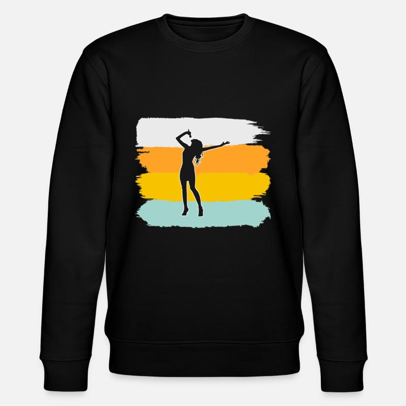 Chanter rétro - Sweat bio CHANGER Stanley/Stella Unisexe - noir