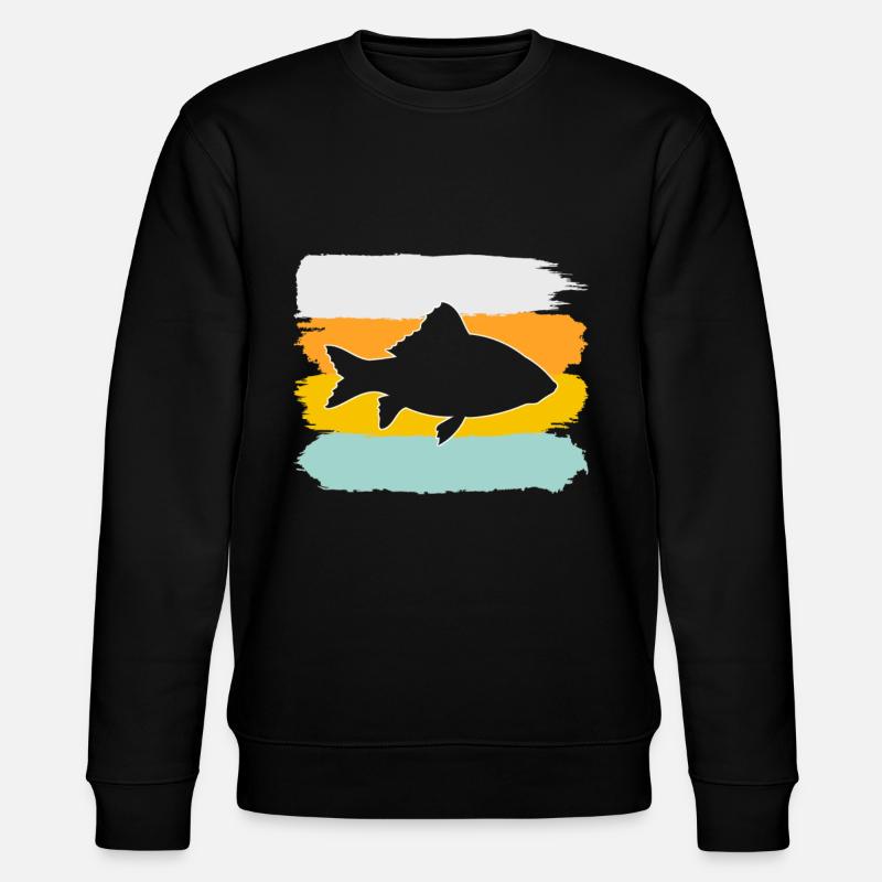 Poisson Rétro - Sweat bio CHANGER Stanley/Stella Unisexe - noir