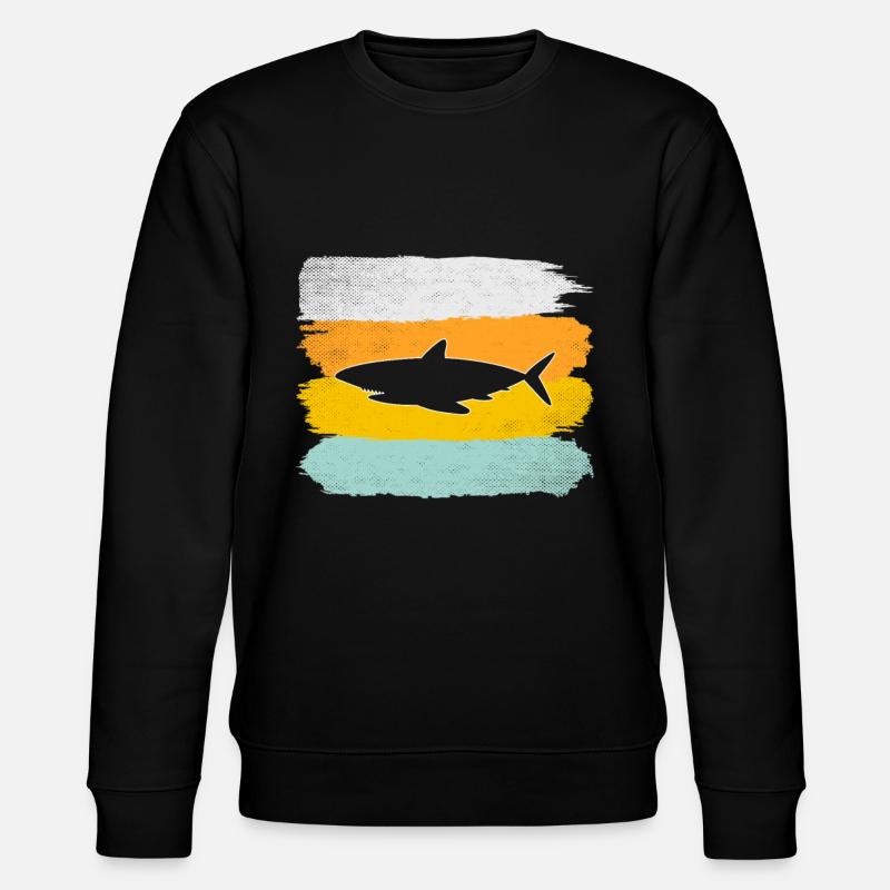 Requin Rétro - Sweat bio CHANGER Stanley/Stella Unisexe - noir