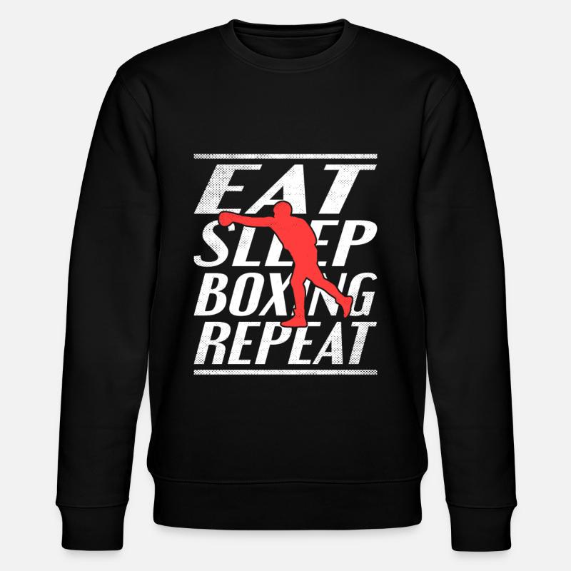Food Sleeping Boxes - Stanley/Stella CHANGER Unisex Organic Sweatshirt - black